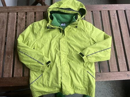 McKinley 3in1 Jacke Aquamax gelb-grün Gr. 140 