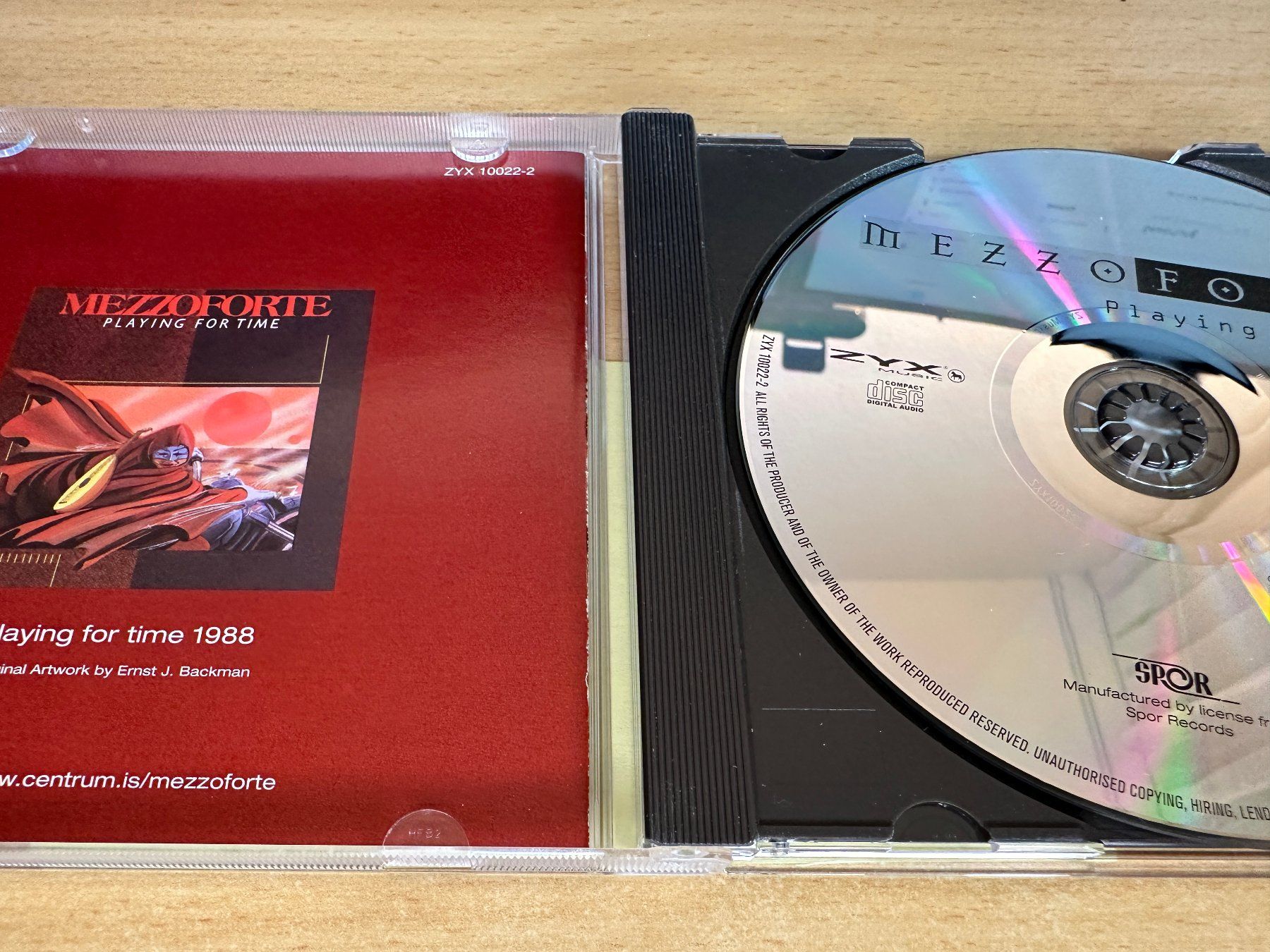 CD: Mezzoforte – Playing For Time – Usato da Rikon im Tösstal venduto da Alpenmutz 2