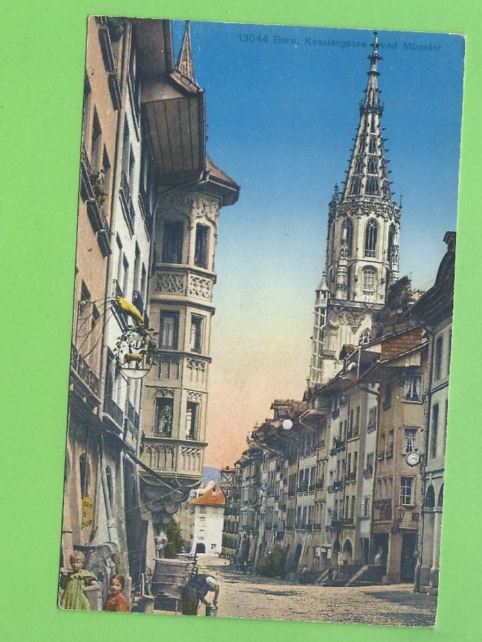 Cartoline postali: Bern, Käsergasse und Münster – Usato da Zürich venduto da t24_de