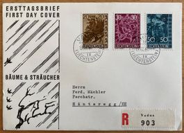 R-FDC FL 1960 Bäume und Sträucher IV, SBK 130 Fr.