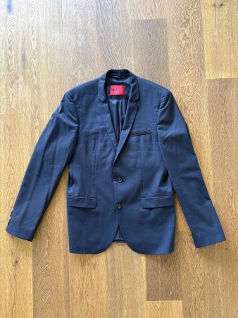 Hugo Boss Sakko, Grösse 50, Herren, dunkelblau