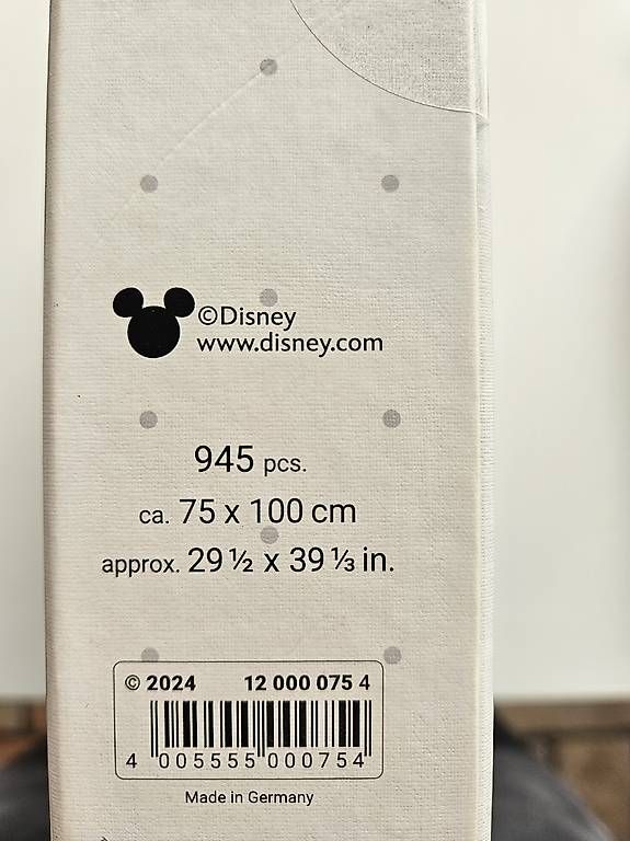 Puzzle: Puzzle Mickey Mouse 945pcs complet – Usato da Payerne venduto da gin_tj8h 1