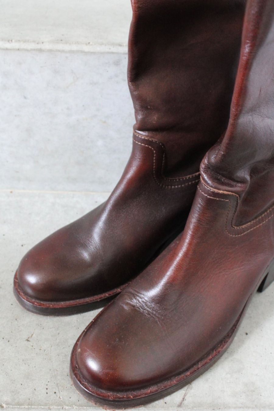Navyboot Scarpe da donna: Shabbies Amsterdam Boots – Usato da St. Gallen venduto da look-twice 1