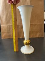 Vase Rosenthal Bavaria weiss/gold H30cm guter Zustand