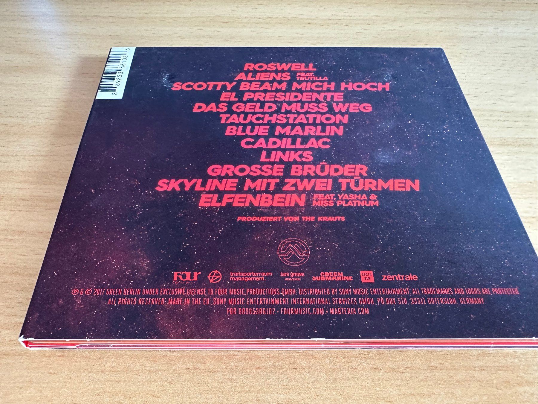 CD: Marteria – Roswell – Usato da Rikon im Tösstal venduto da Alpenmutz 1