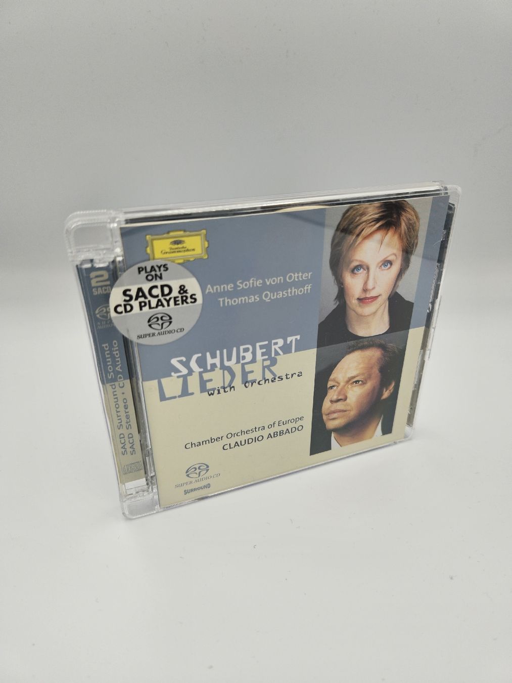 CD: Schubert Lieder, Anne Sofie von Otter, Claudio Abbado CD – Usato da Buchs ZH venduto da rit_s6kv 1