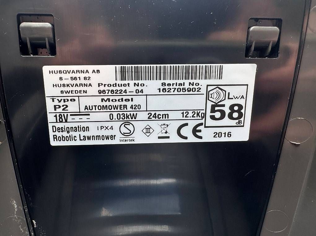 Rasenmäher: Husqvarna Mähroboter Auto Mower 420 – Gebraucht aus Wasserauen von Cachaca51 3