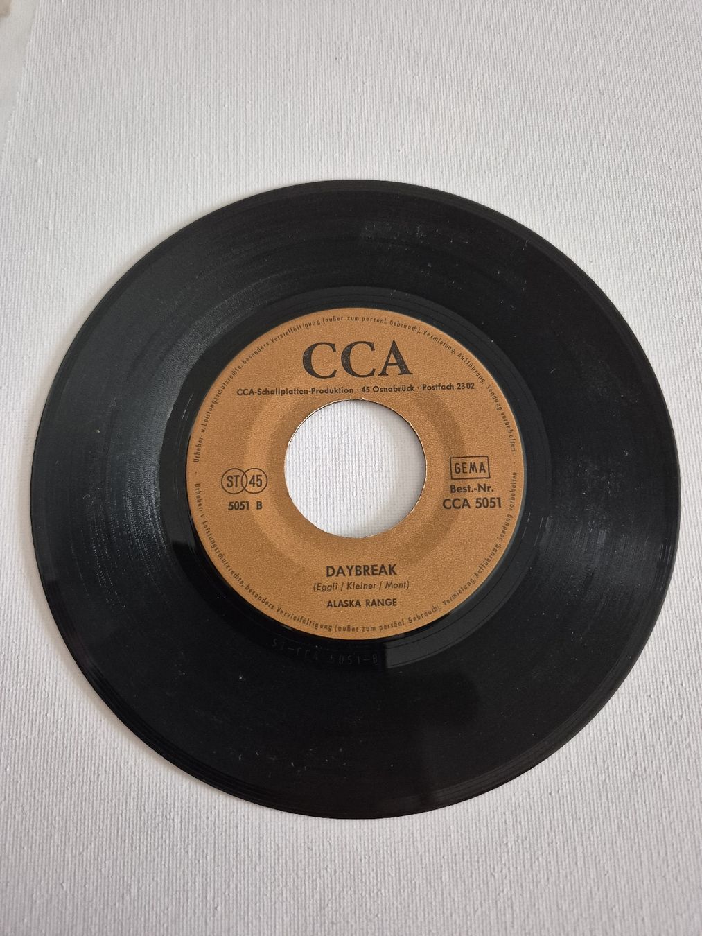 Dischi in vinile: Alaska Range -  Castles in the Air Daybreak - Single 7 , DE – Usato da Uster venduto da newwave0 3