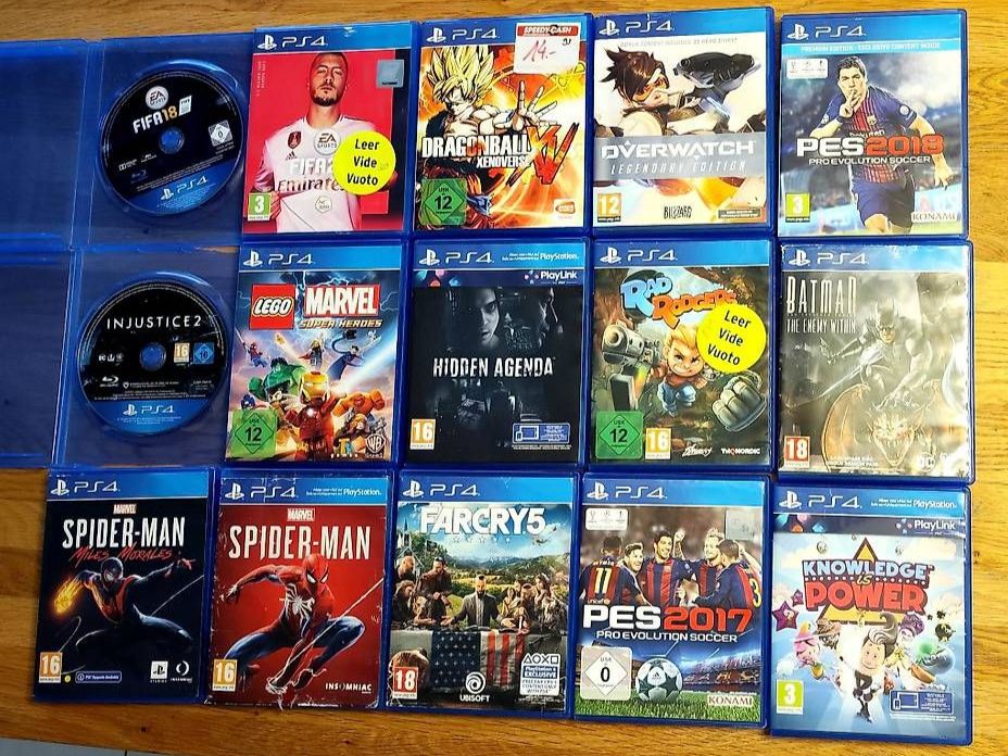 Sony Giochi: Div. PS4 Spiele - Toooop!! Einzeln! – Usato da Oberentfelden venduto da MrRicardolino