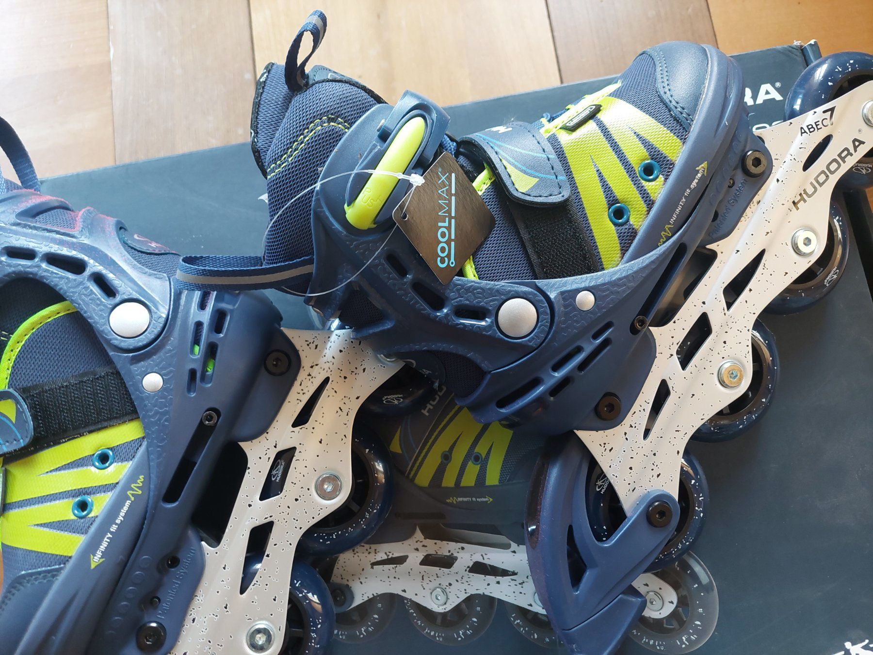 Pattini in linea & Pattini a rotelle: Hudora Inline Skates Grösse 29-34 – Nuovo e nell'imballaggio originale da Beckenried venduto da Havacola 2