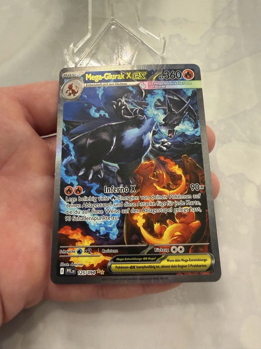 Pokémon Sammelbilder & Trading cards: Mega Glurak Ex – Gebraucht aus Spreitenbach von lir_qj52 1