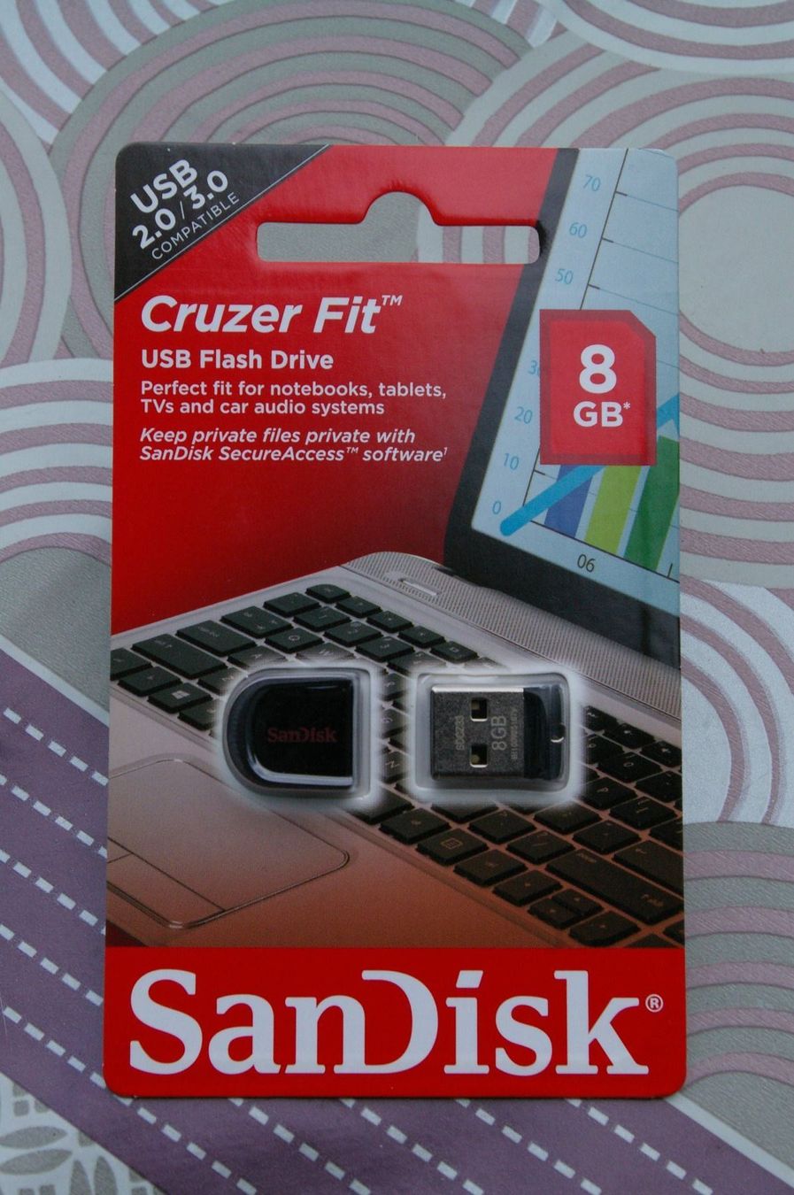 USB Sticks: SanDisk USB-Stick Cruzer Fit 8GB – Neu und originalverpackt aus Niederurnen von mowgli_1963
