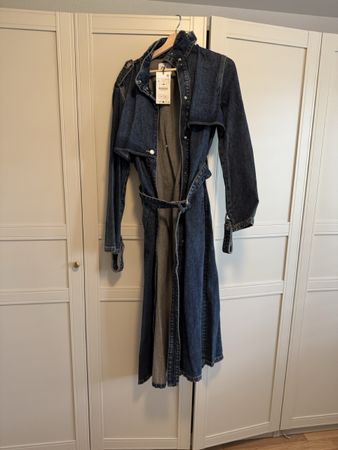 Zara Jeansmantel Grösse L, neu mit Etikett, Herbstchic!