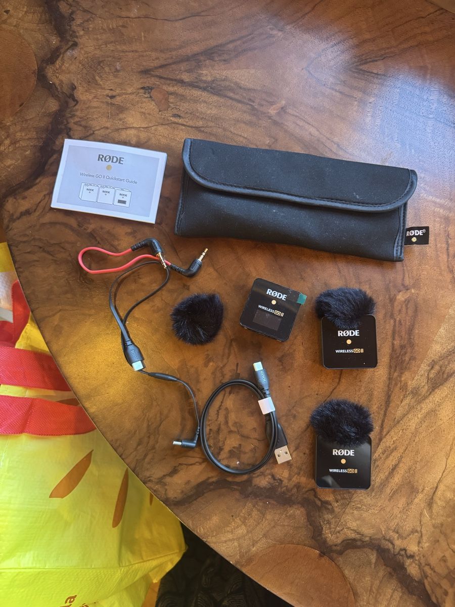 Røde Microfoni: RODE Wireless Go II (2)  – Usato da Richterswil venduto da cherrywood24