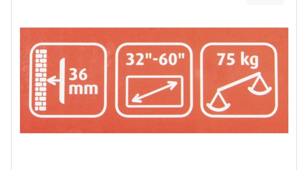 Supporti a parete: LED Bildschirmhalterung 32"-60" VESA 600x400  – Usato da Büren an der Aare venduto da des_lry7 2