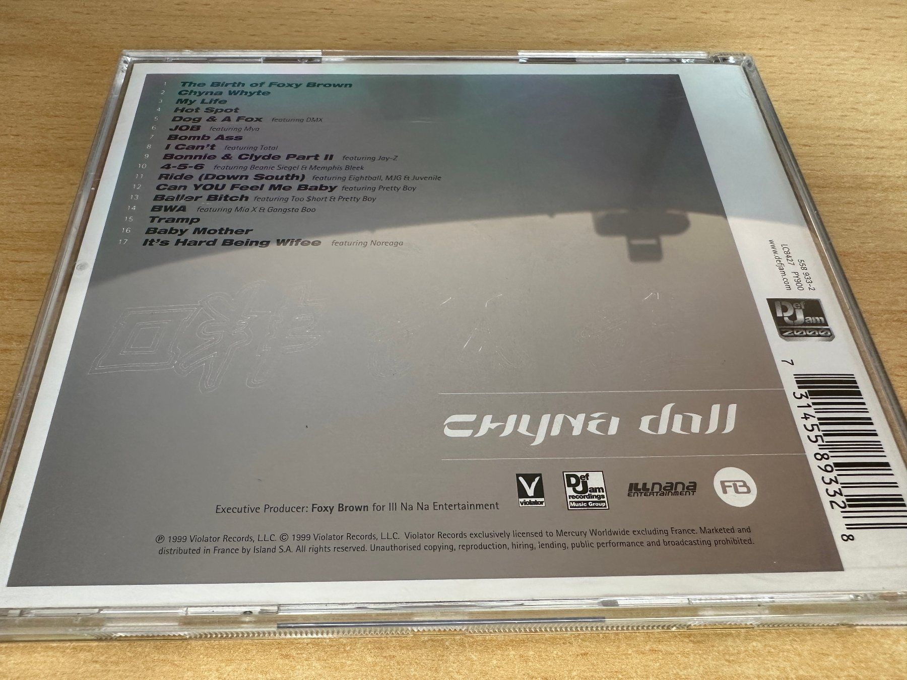 CD: Foxy Brown – Chyna Doll – Usato da Rikon im Tösstal venduto da Alpenmutz 1
