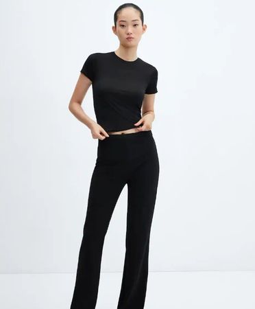 🤩MANGO NEUE KOLLEKTION T-SHIRT SCHWARZ 10.- ANSTATT 26.-