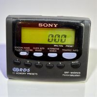 Sony SRF-M48RDS Radio FM/AM Walkman, Vintage, Portable