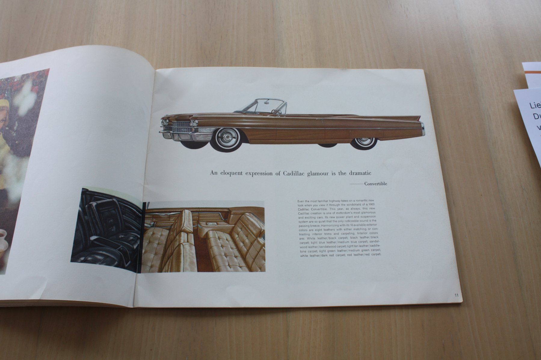 Cadillac Documenti: Cadillac Prestige Katalog 1963 Grossformat – Usato da Wikon venduto da erwin400 5