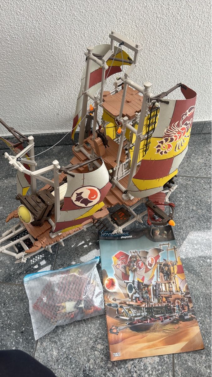 Playmobil Giocattoli: Playmobil Novelmo/Luftschiff Set 70627 – Usato da Stäfa venduto da Rahel2018