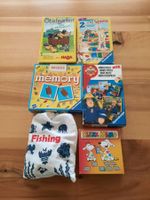 6 Stk. / Set erste Kinderspiele, ab ca. 3 Jahre