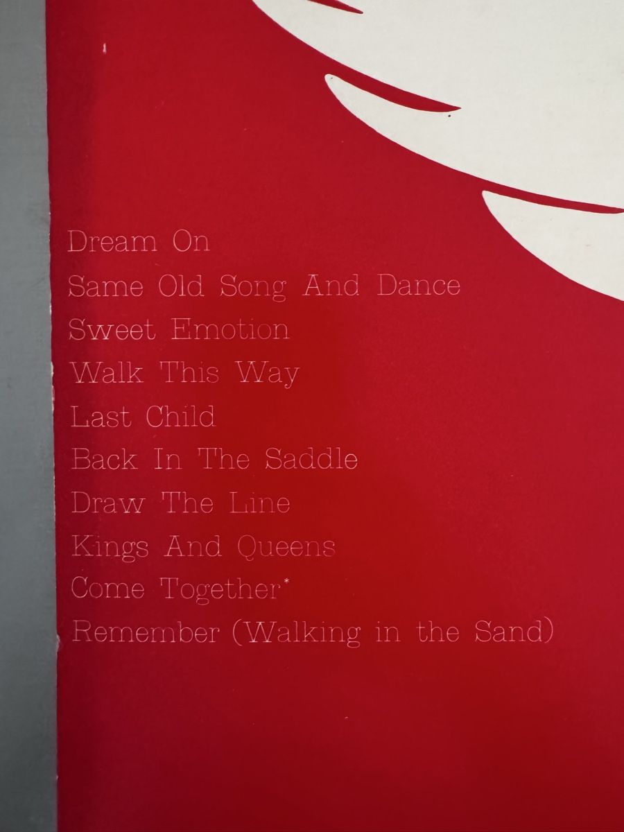 Dischi in vinile: Aerosmith -  Greatest Hits -  LP - 80s – Usato da Rorbas venduto da BlackstarRecords 3