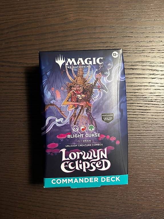 Spiele: Magic The Gathering Blight Curse Commander Deck – Neu und originalverpackt aus Lommiswil von Secretnik
