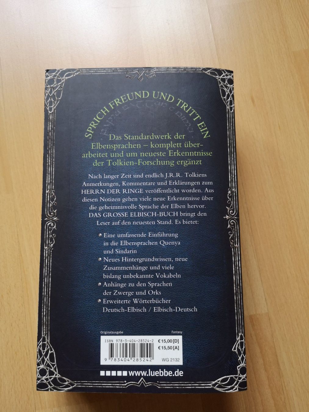 Bücher: Das grosse Elbisch Buch, Deutsch – Gebraucht aus Ibach von FlyingFox26 1