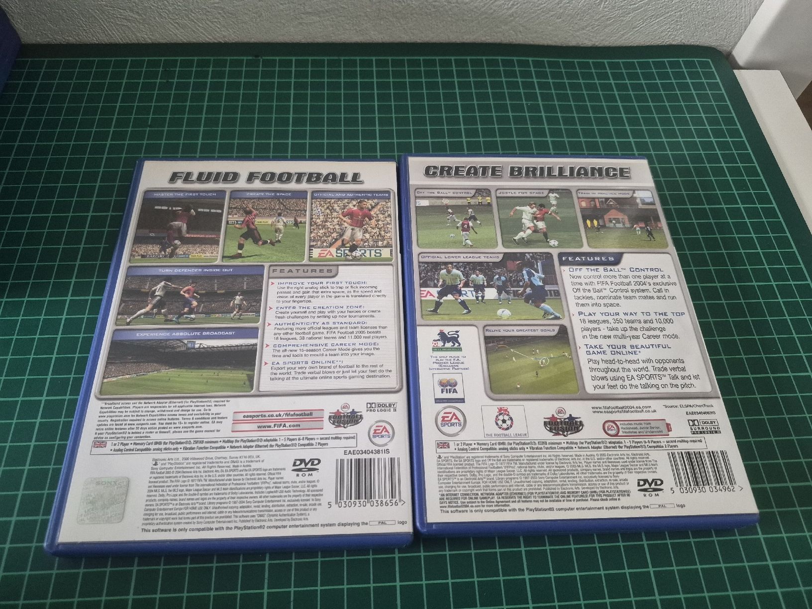 Sony Giochi: PS2 FIFA Football 2005 + 2004 Games Bundle  – Usato da Meyrin venduto da Retro-GZ 1