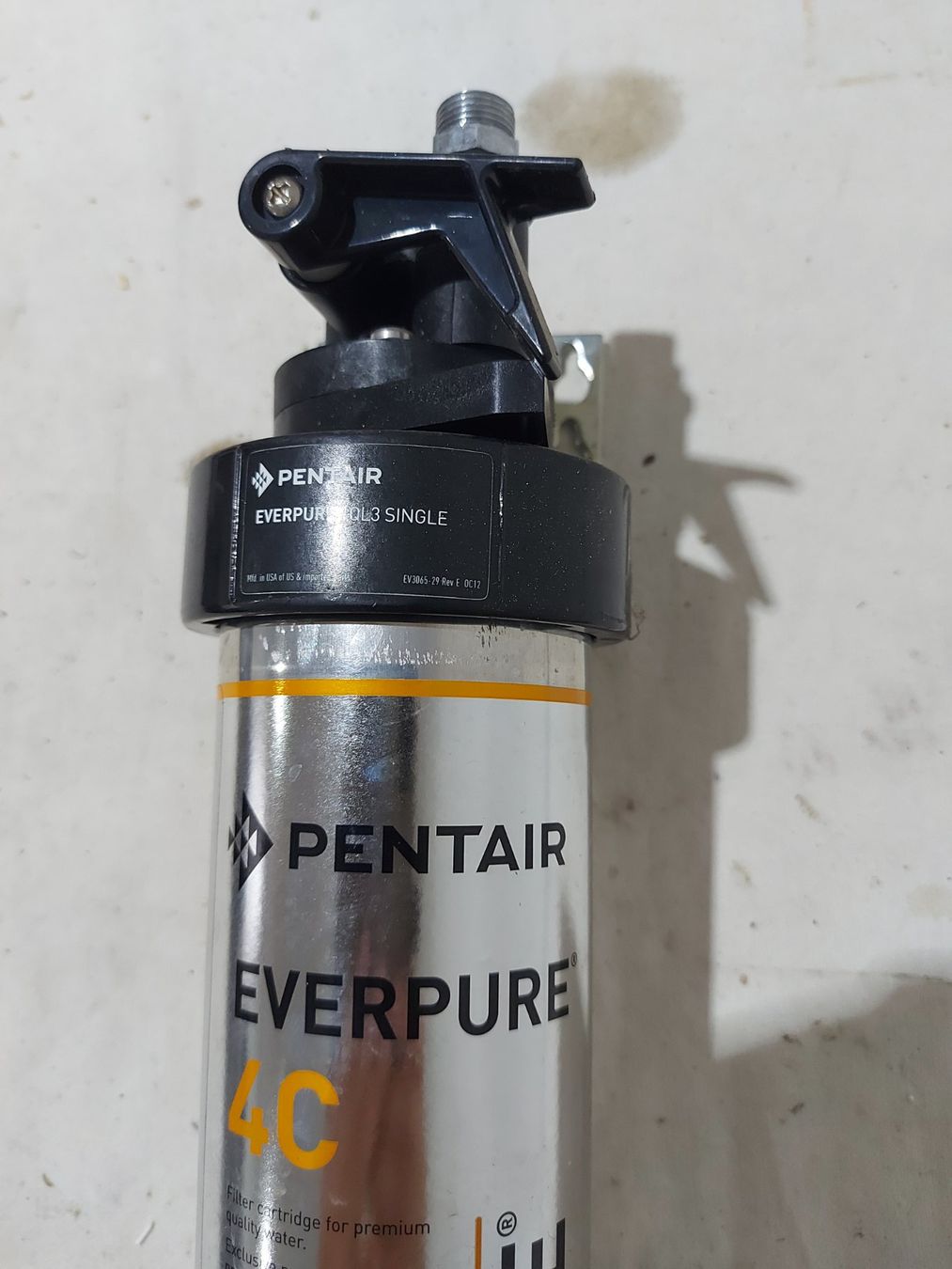 Sanitär: Pentair Everpure 4C Wasserfilter mit Filterkopf – Gebraucht aus Rheinau von profitronic.shop 1