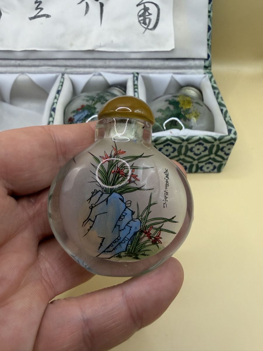 Flaconi: Flacons à priser chinois peints à la main, vintage – Nuovo (secondo la descrizione) da Genève venduto da sho_67qj 6