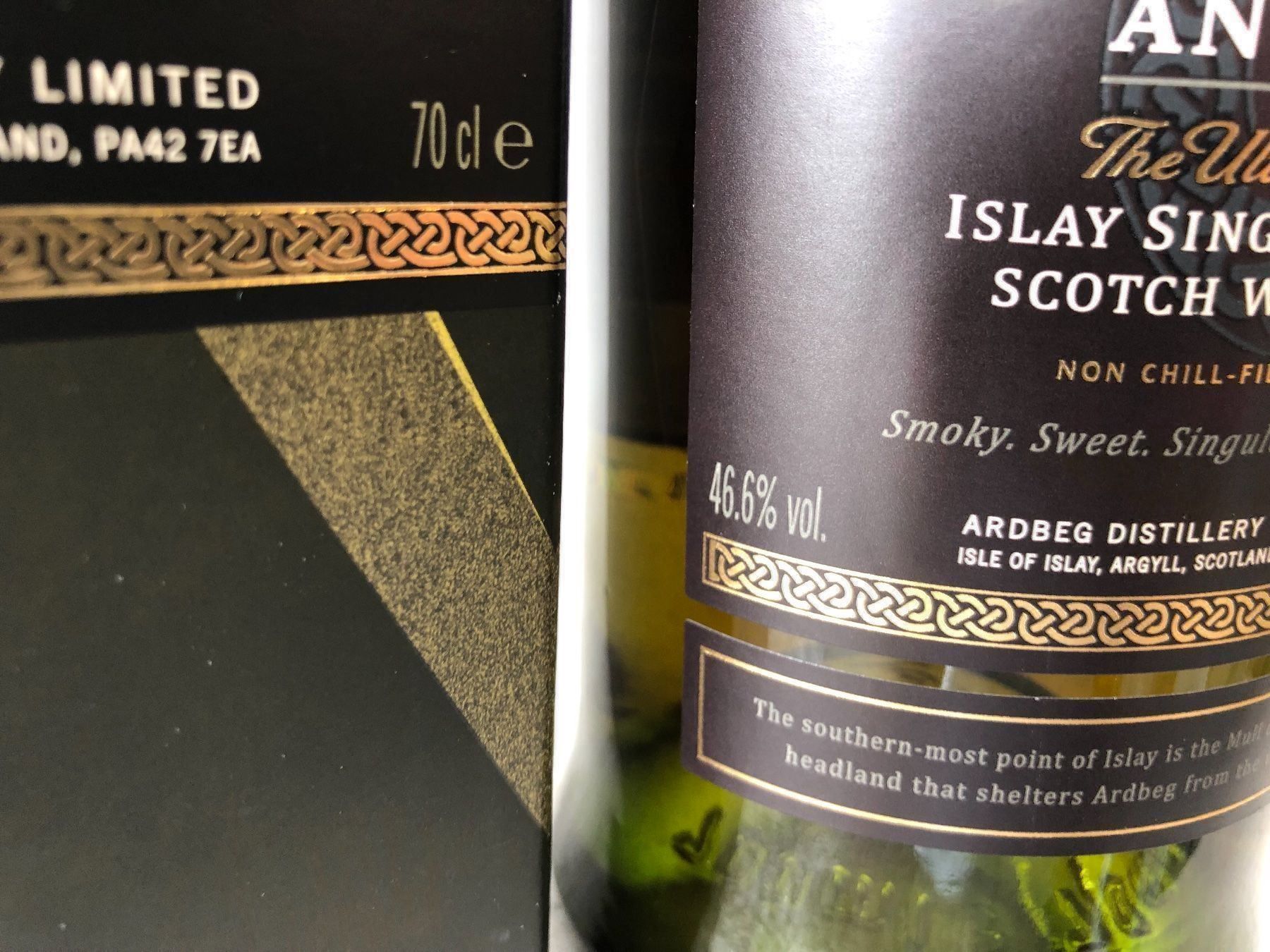 Ardbeg Bevande alcoliche: Ardbeg AN OA 46.6%... – Nuovo e nell'imballaggio originale da Wöschnau venduto da Vinsale 2