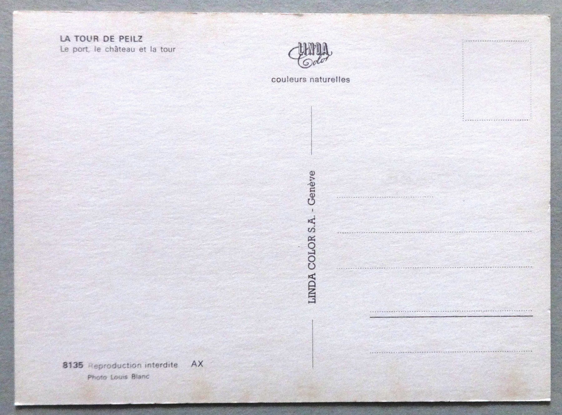 Cartoline postali: La Tour de Peilz, le port – Usato da Fétigny venduto da Billy2miny 1