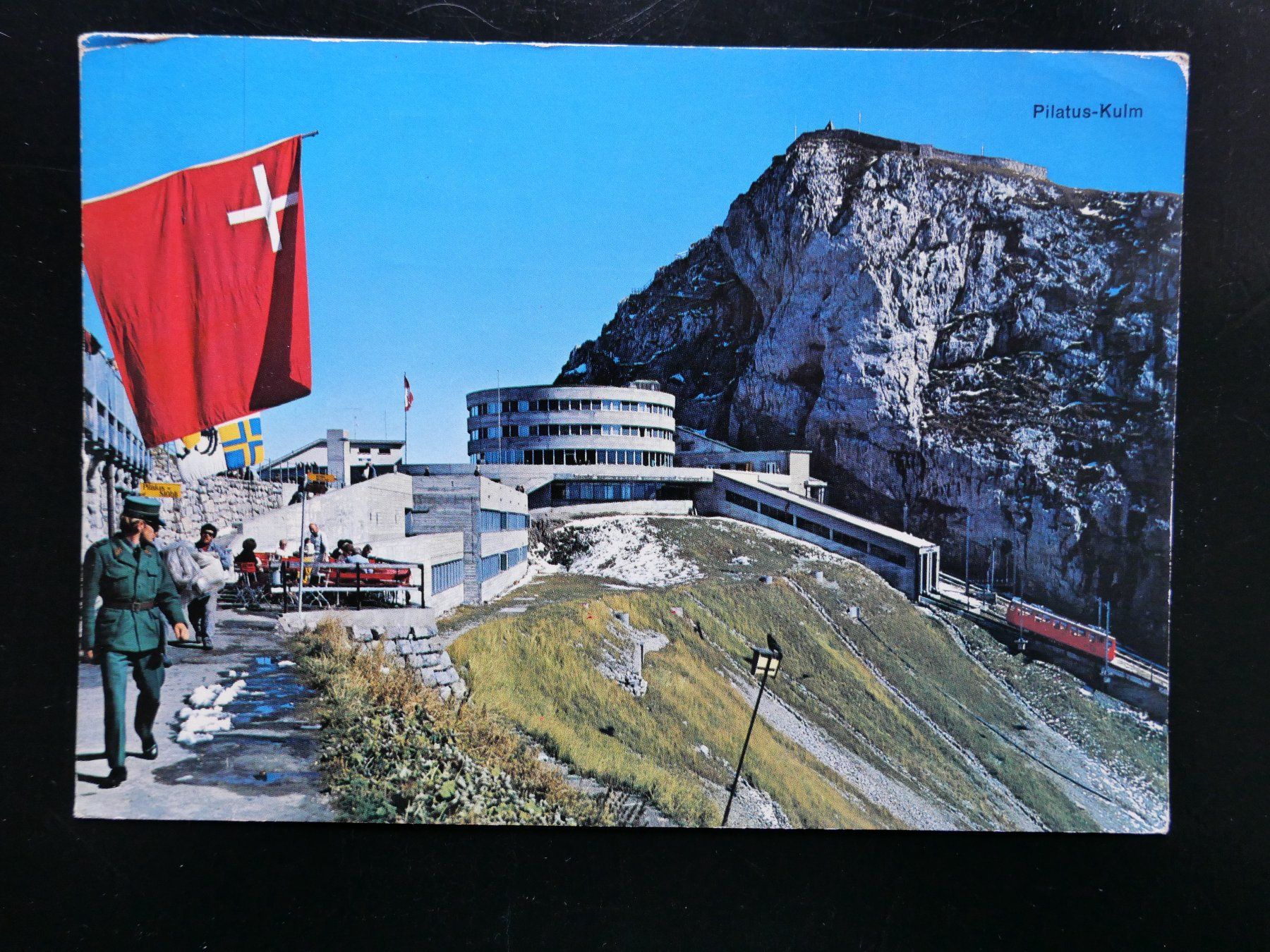 Ansichtskarten: AK PILATUS-KULM, belebt Stempel 1972 – Gebraucht aus Bern von Balzamico