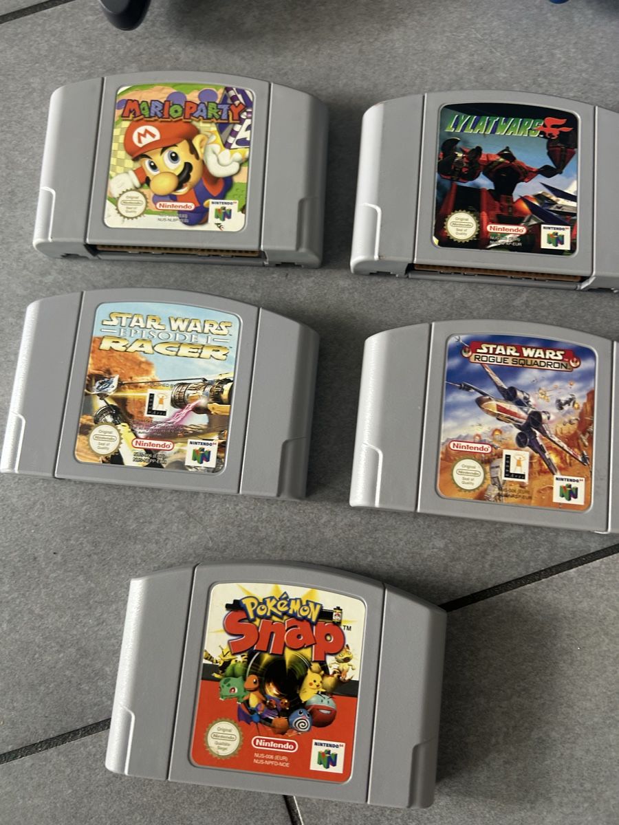 Nintendo Console: Nintendo 64 konsole mit 5 top spiele  – Usato da Oftringen venduto da Breza22 3