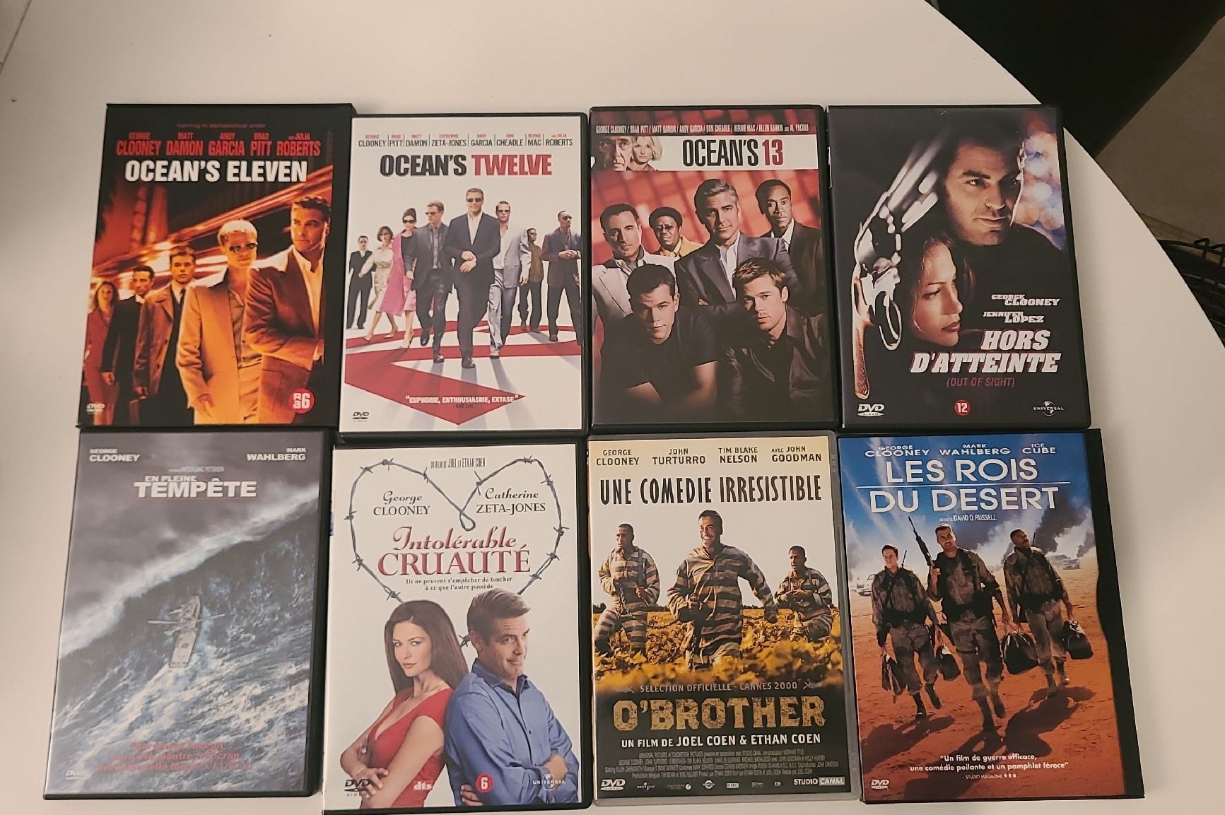 Tutti i DVDs: Collection de 8 DVDs - Georges Clooney – Usato da Morges venduto da AngelBliss