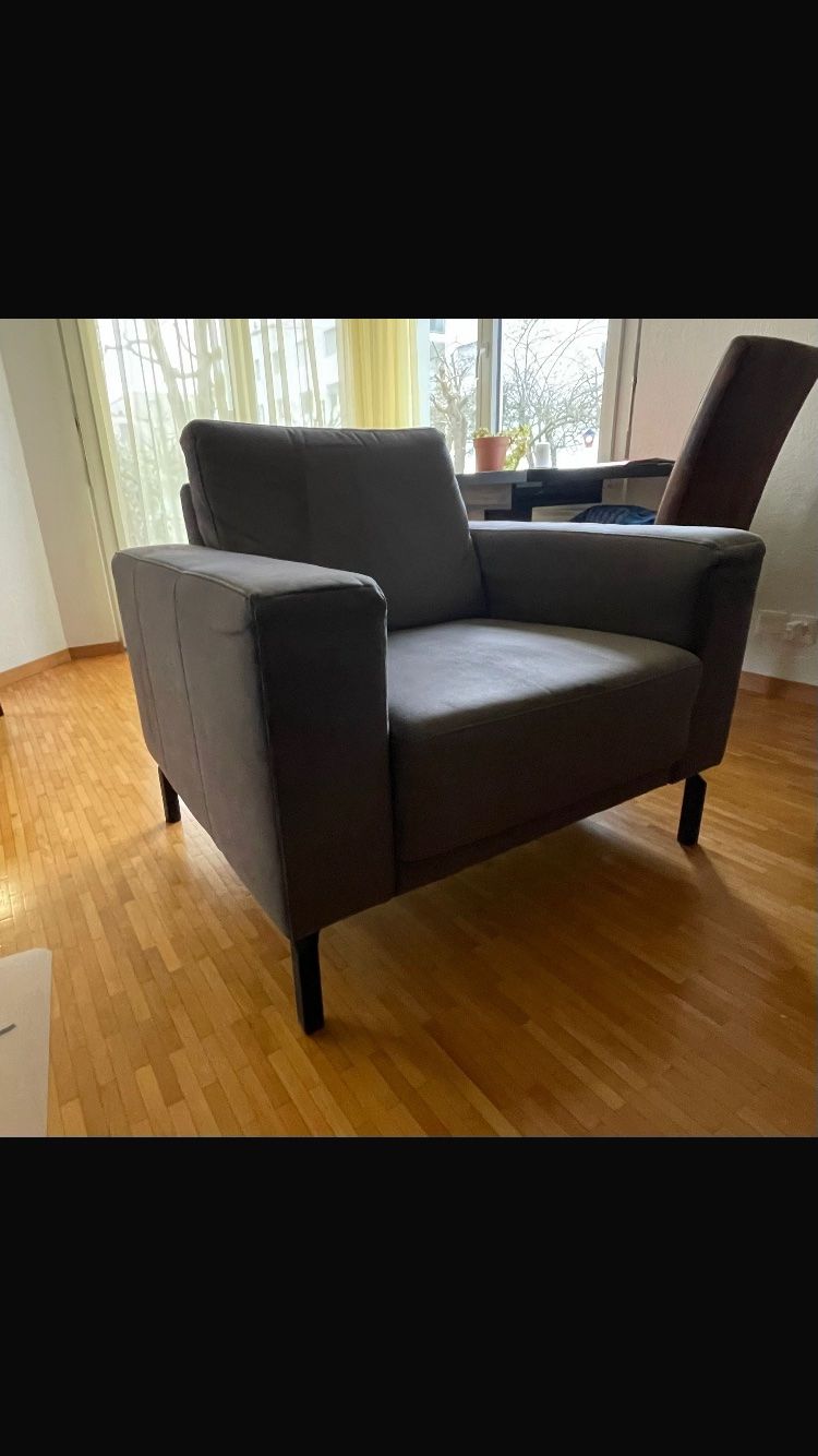 Sessel: Sessel ( passende Couch / Sofa in einer anderen Auktion ) – Gebraucht aus Spreitenbach von Eidgnoss