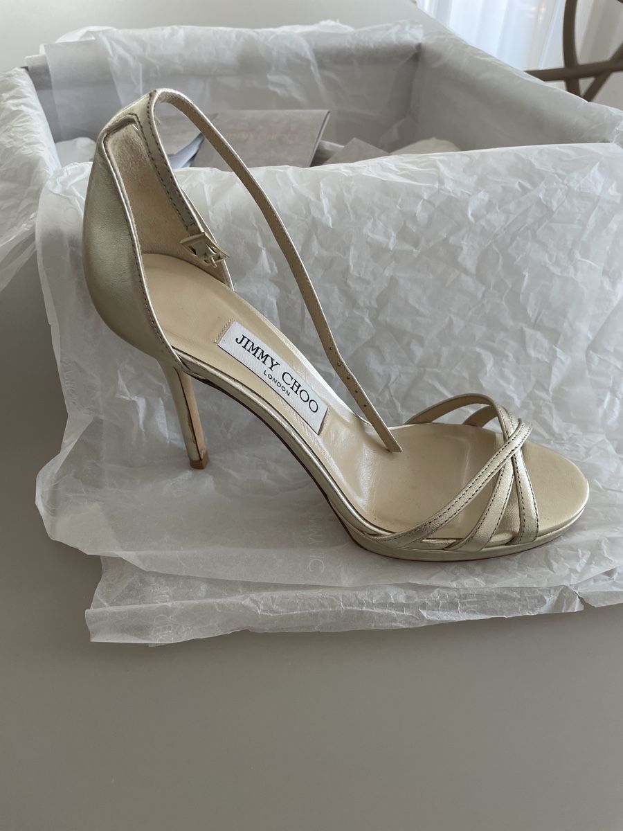 Jimmy Choo Scarpe da donna: Jimmy Choo Dinda 100 (37.5) – Usato da Au ZH venduto da use_jgn2