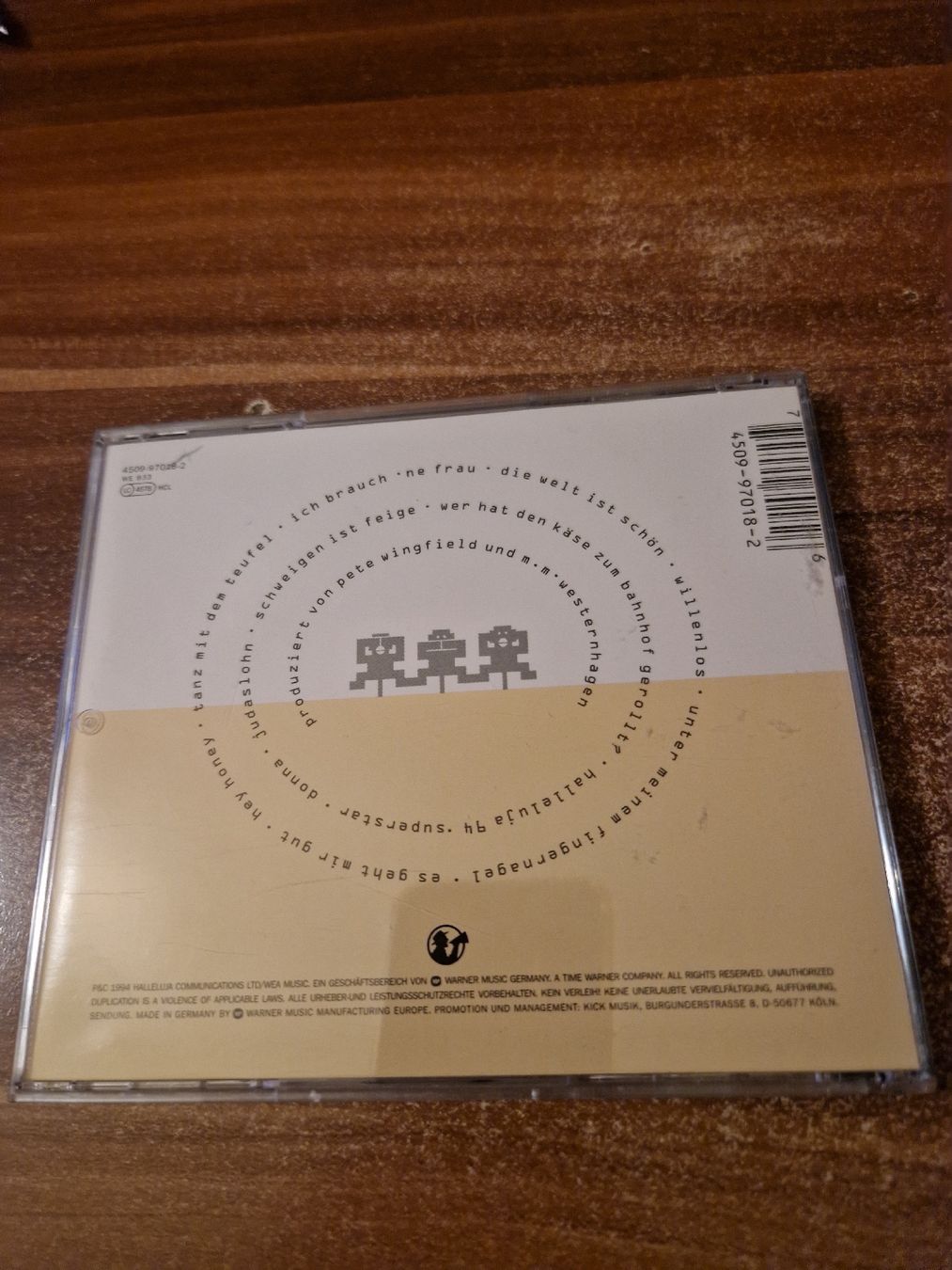 CDs: Westernhagen  - Affentheater – Gebraucht aus Wattenwil von Mage66 1