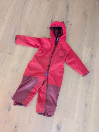 Finkid Roter Winter Overall, Grösse 100/110, Top Zustand!
