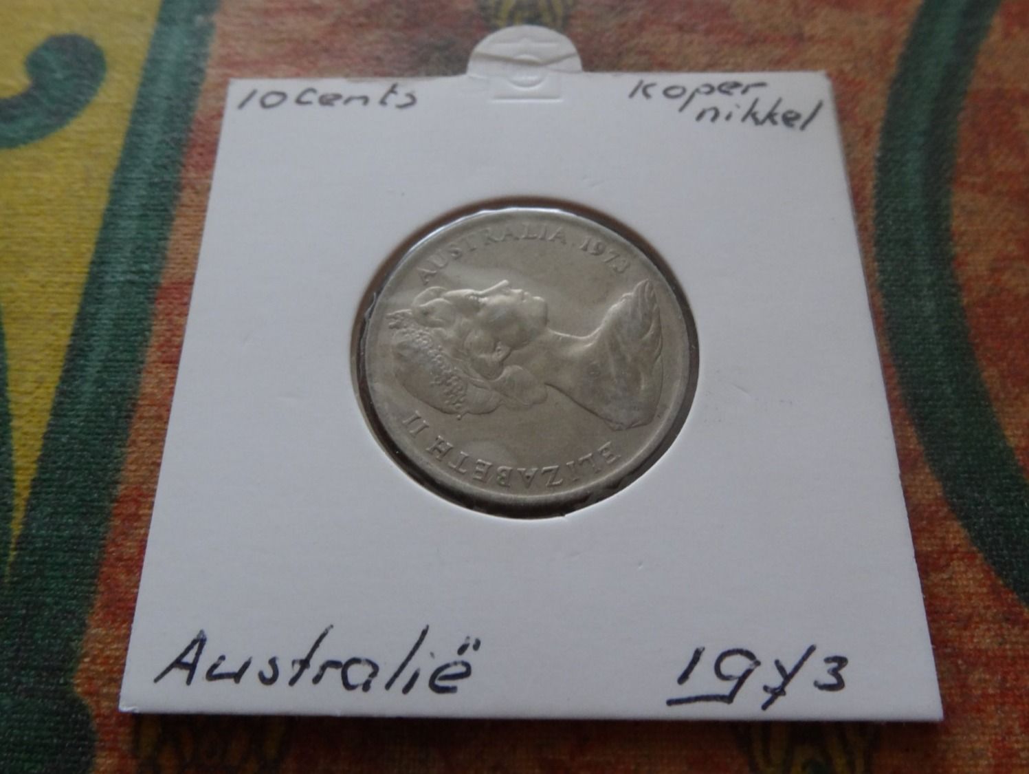 Tutti le monete: AUSTRALIA  10  Cents  1973 – Usato da Romanel-sur-Lausanne venduto da Swift13 1