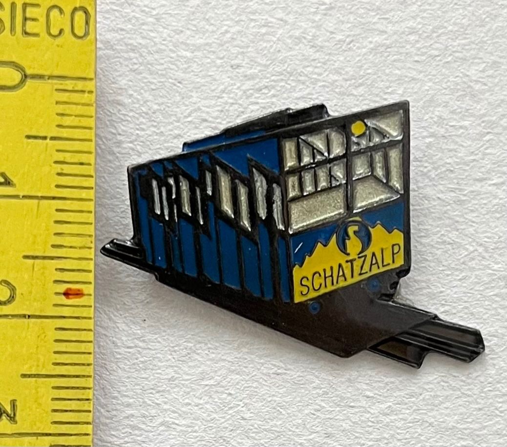 Placchette & Badge: Drahtseilbahn Davos-Schatzalp/Pin – Usato da Ostermundigen venduto da DaxKarten-75