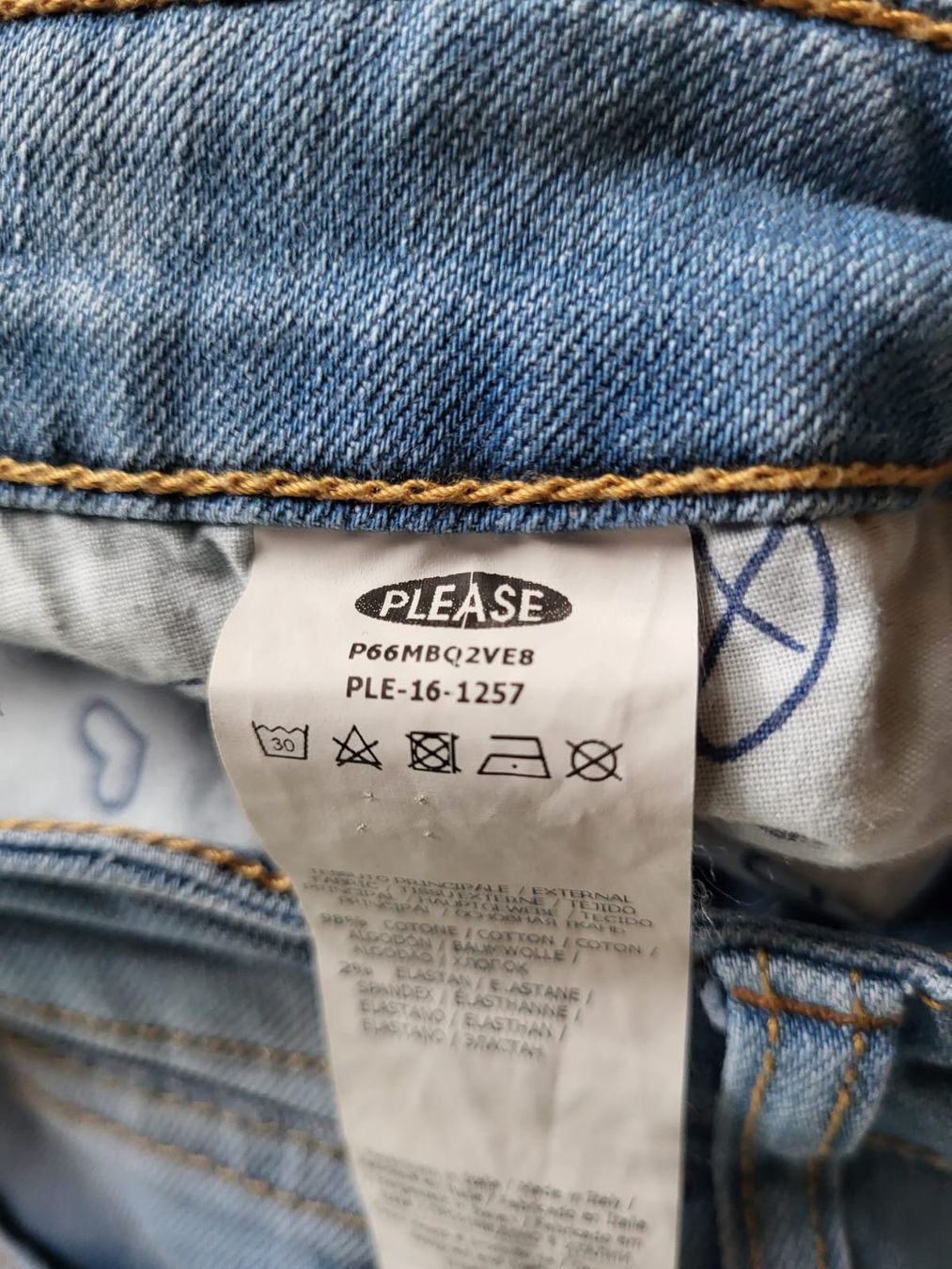 Please Jeans Jeans: Jeans - Please - Grösse S / P66 Blau – Gebraucht aus Stüsslingen von pati-king 8