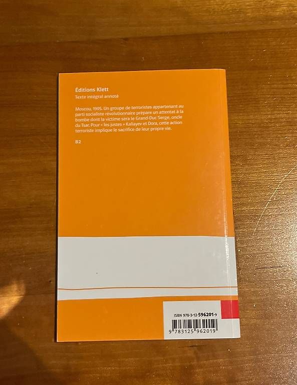 Bücher: Les Justes – Gebraucht aus Wimmis von nik_7vm7 1