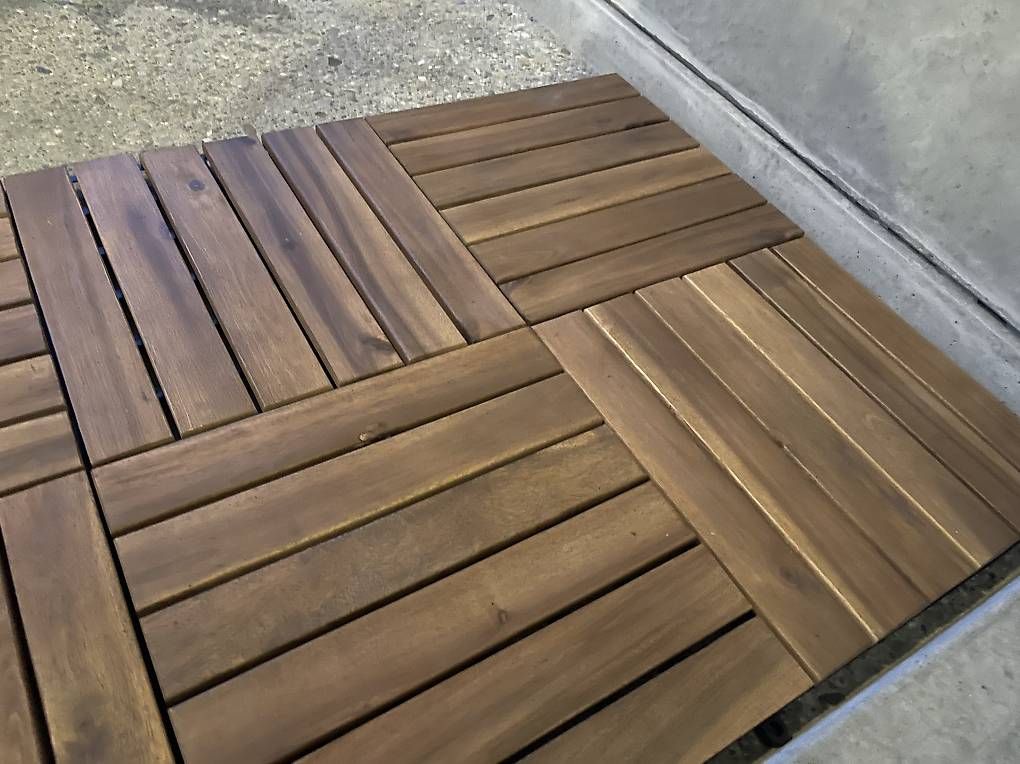 Rivestimenti per pavimenti: Balkonplatten aus Holz – Usato da Buchs ZH venduto da nat_rx7l 4