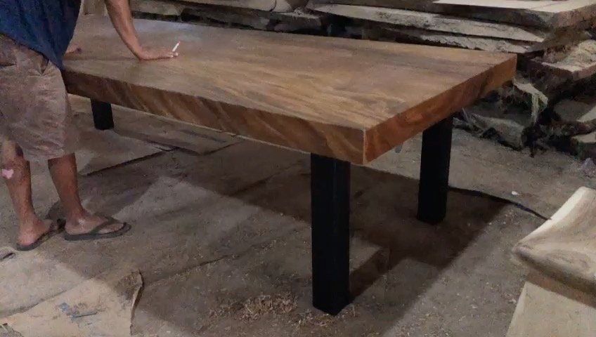 Tische: Tisch Baumscheibentisch Esstisch Soar Holz Baumstammtisch – Neu und originalverpackt aus Daisendorf von Wohn-Kult 4
