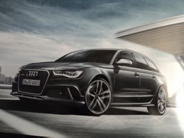 Prospekt Hardcover Buch Audi RS6 Avant 2009