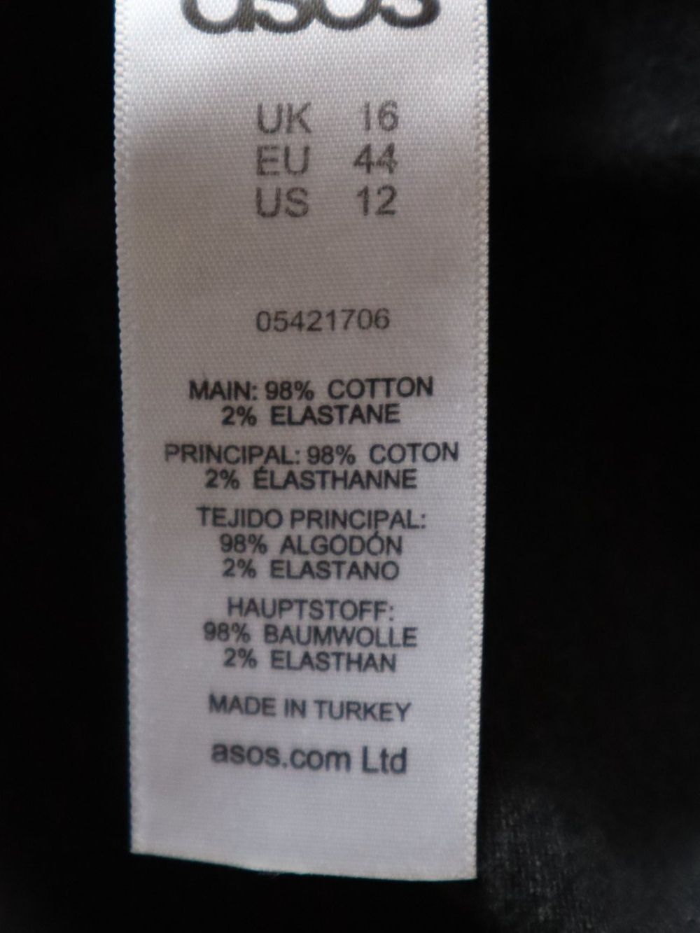 Robes: Kleid / Jeans Kleid, Gr. 44 / L, anthrazit – D'occasion à Wattwil par diamant1 4
