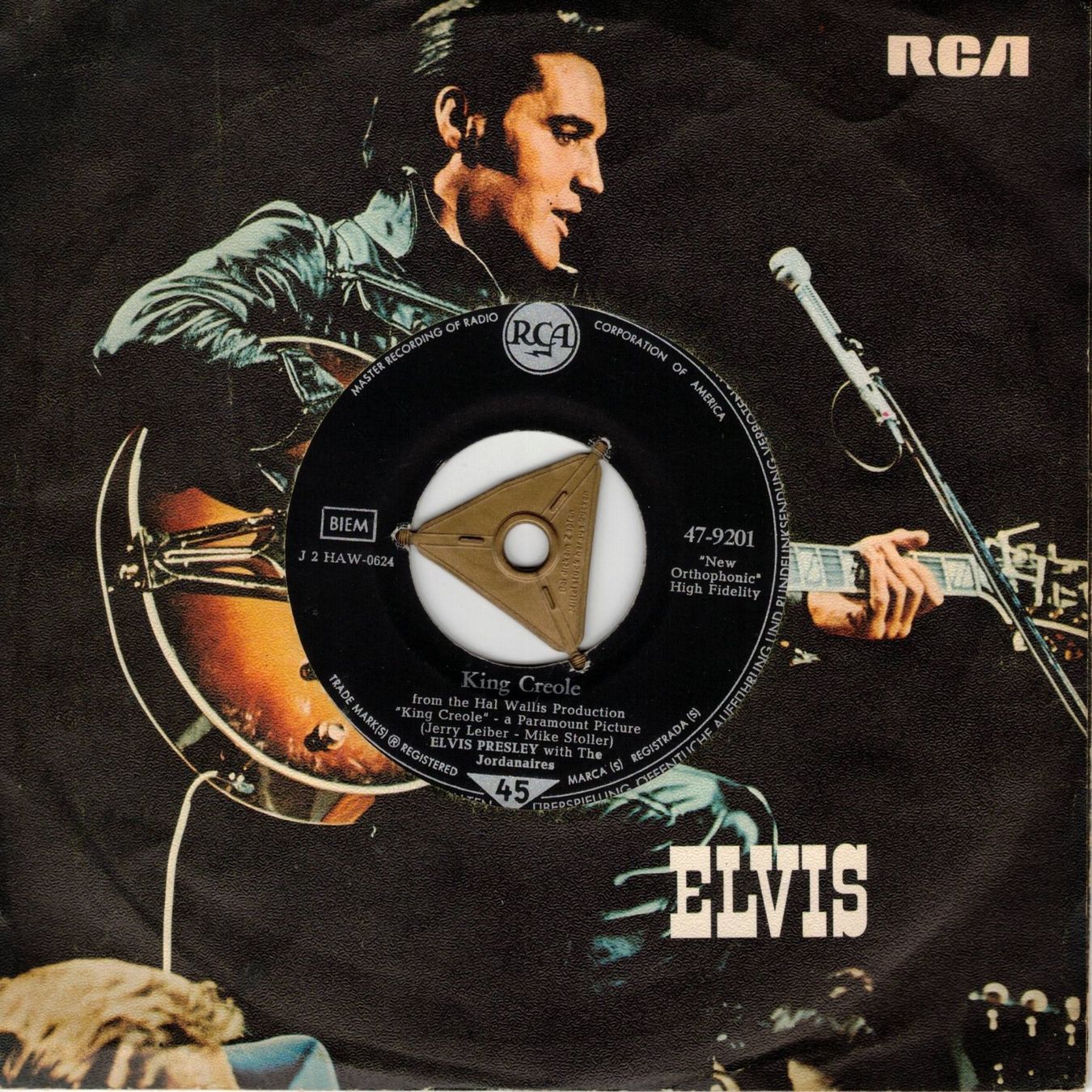 Dischi in vinile: Elvis Presley  --  King Creole  Single7 – Usato da Rheinau venduto da thealbum