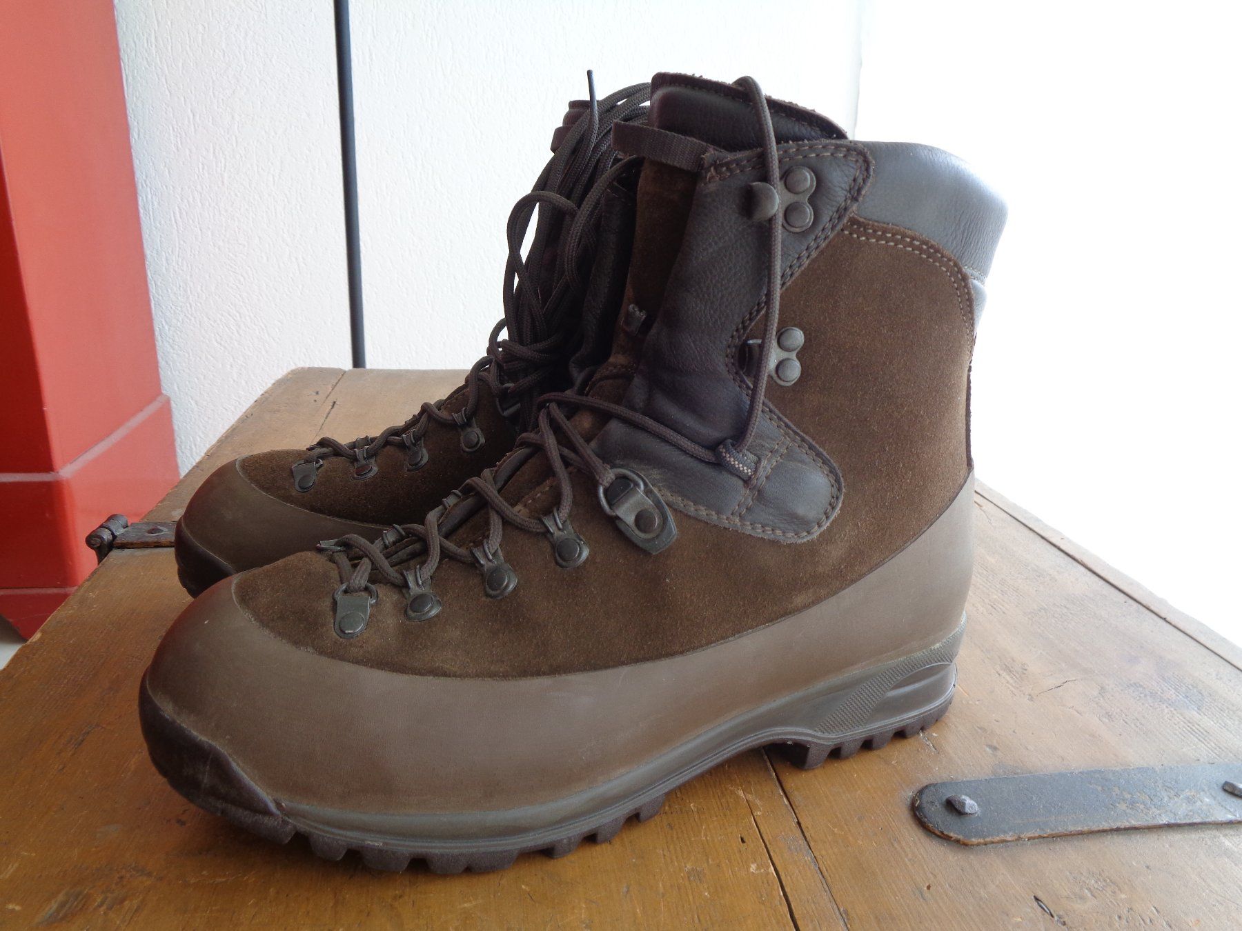 Meindl Scarpe da uomo: CH-Armee Trekkingschuhe/Gebirgschuhe KS 19 s – Usato da Schindellegi venduto da schelten2019 3